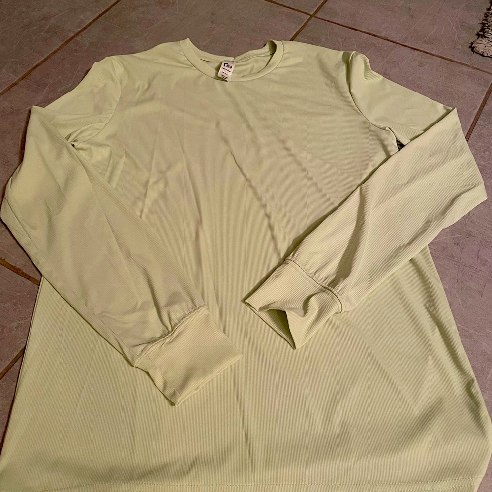 Zyia long sleeve primo mint top